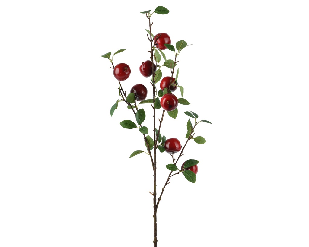 RAMA FOAM CON MANZANITAS ROJAS - L23.00-W16.00-H91.00cm