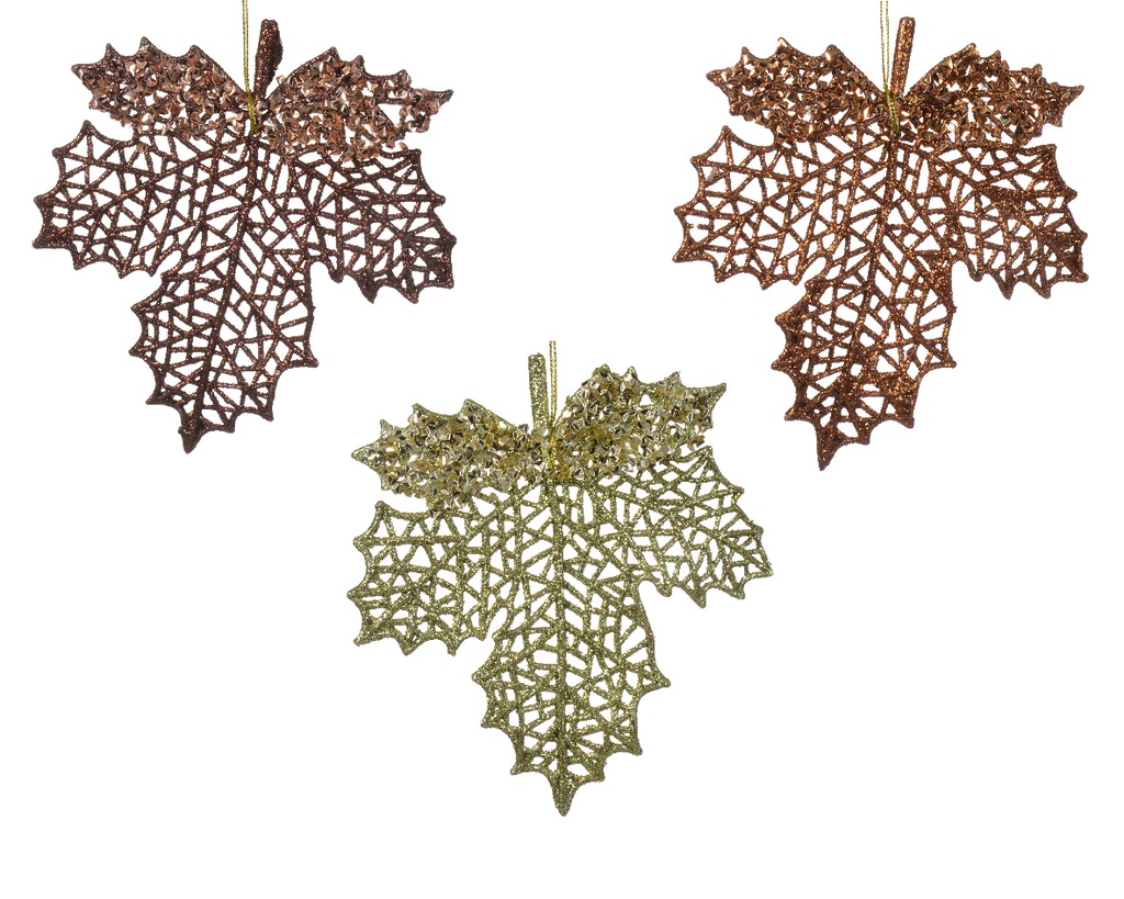 ***LEAF PLASTIC ASSORTED L0.20-W13.00-H14.00cm