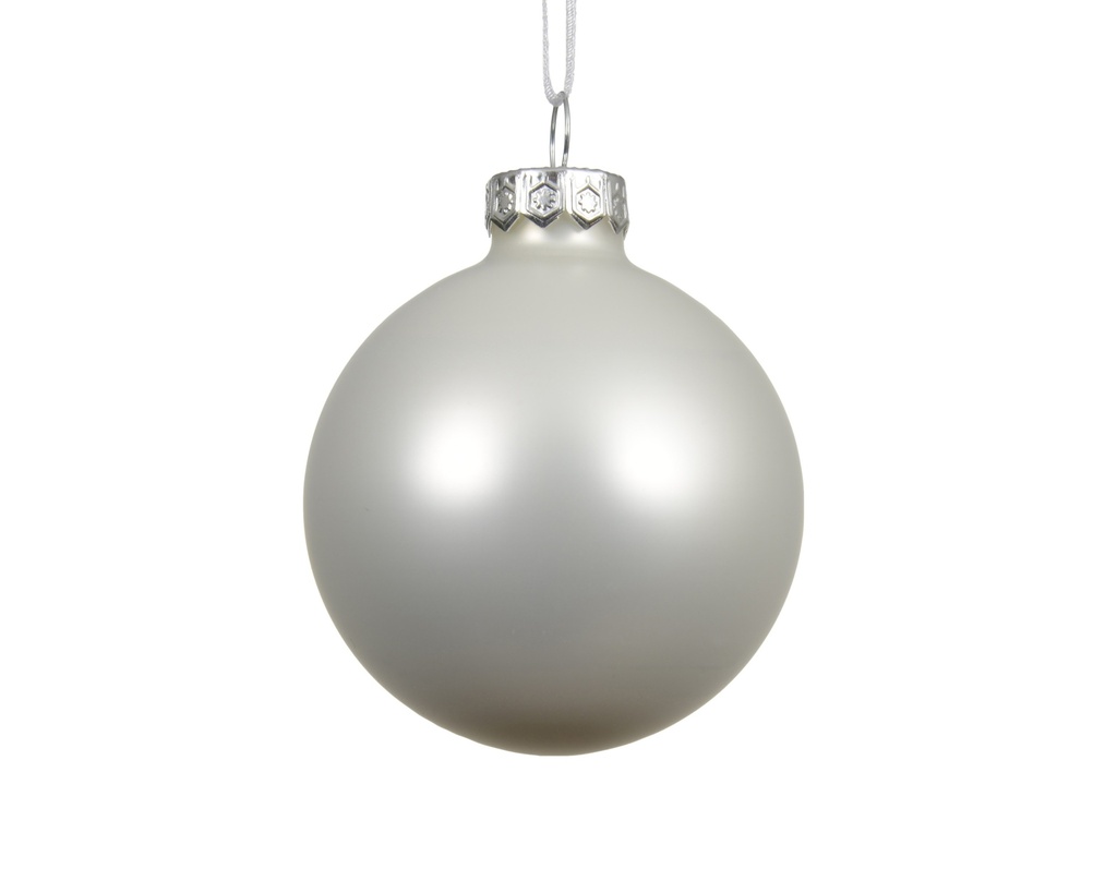 BOLA CRISTAL WINTER WHITE dia15.00cm