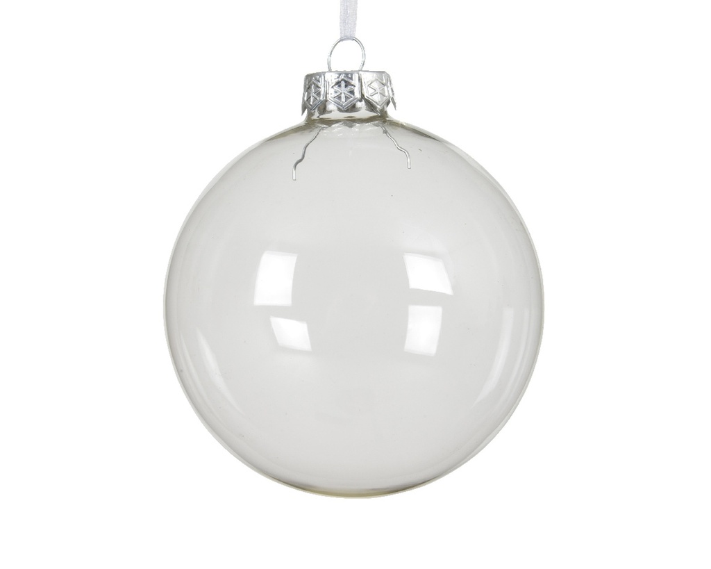 BOLA CRISTAL TRANSPARENT dia15.00cm