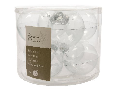 BOLA CRISTAL TRANSPARENT/CLEAR dia7.00cm