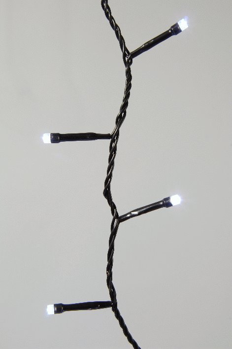 GUIRNALDA BASIC BLACK/SOFT GOLD 600cm-80L