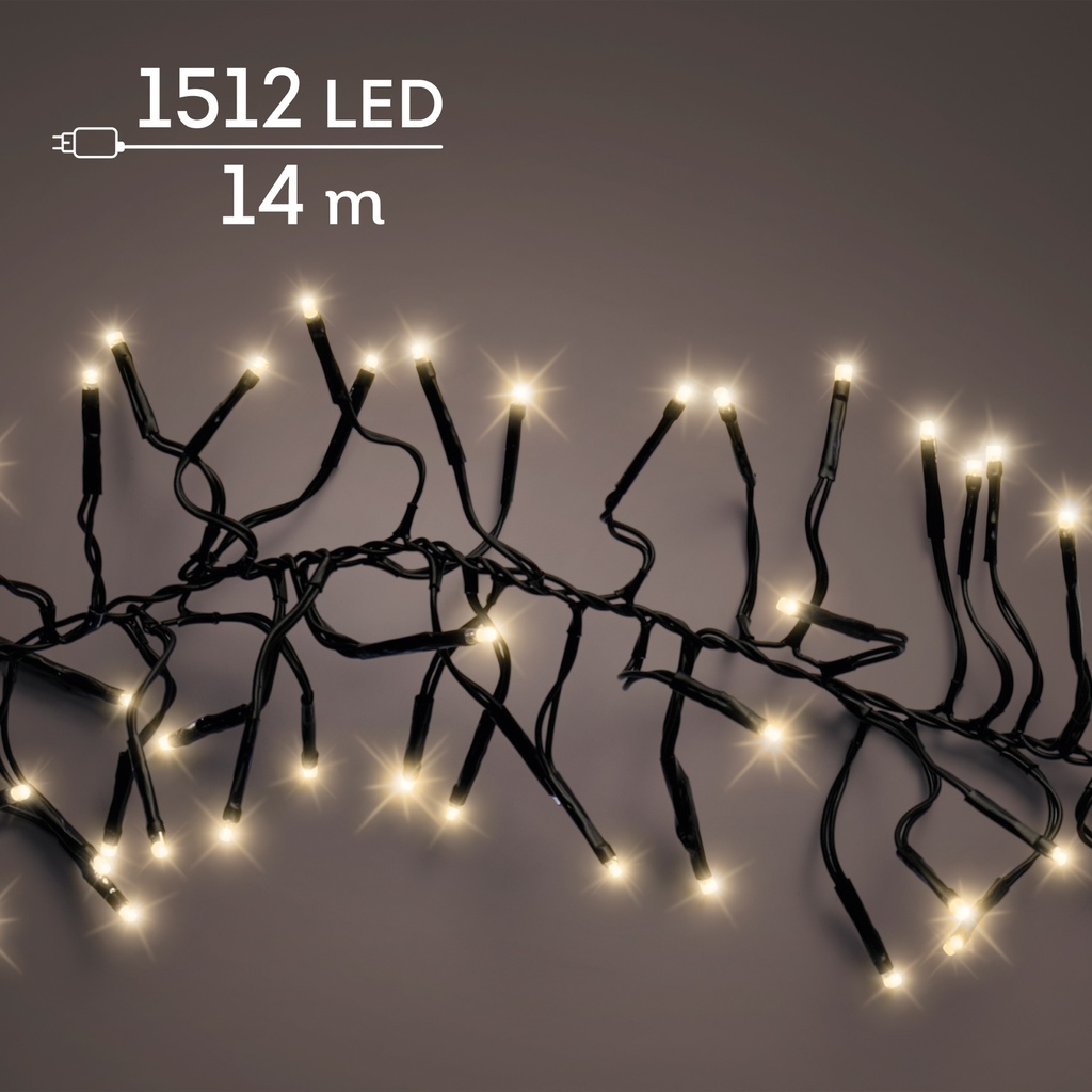 GUIRNALDA CLUSTER BLACK/SOFT GOLD 1400cm-1512L