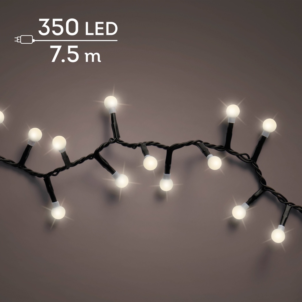 GUIRNALDA CHERRY BLACK/WARM WHITE 750cm-350L