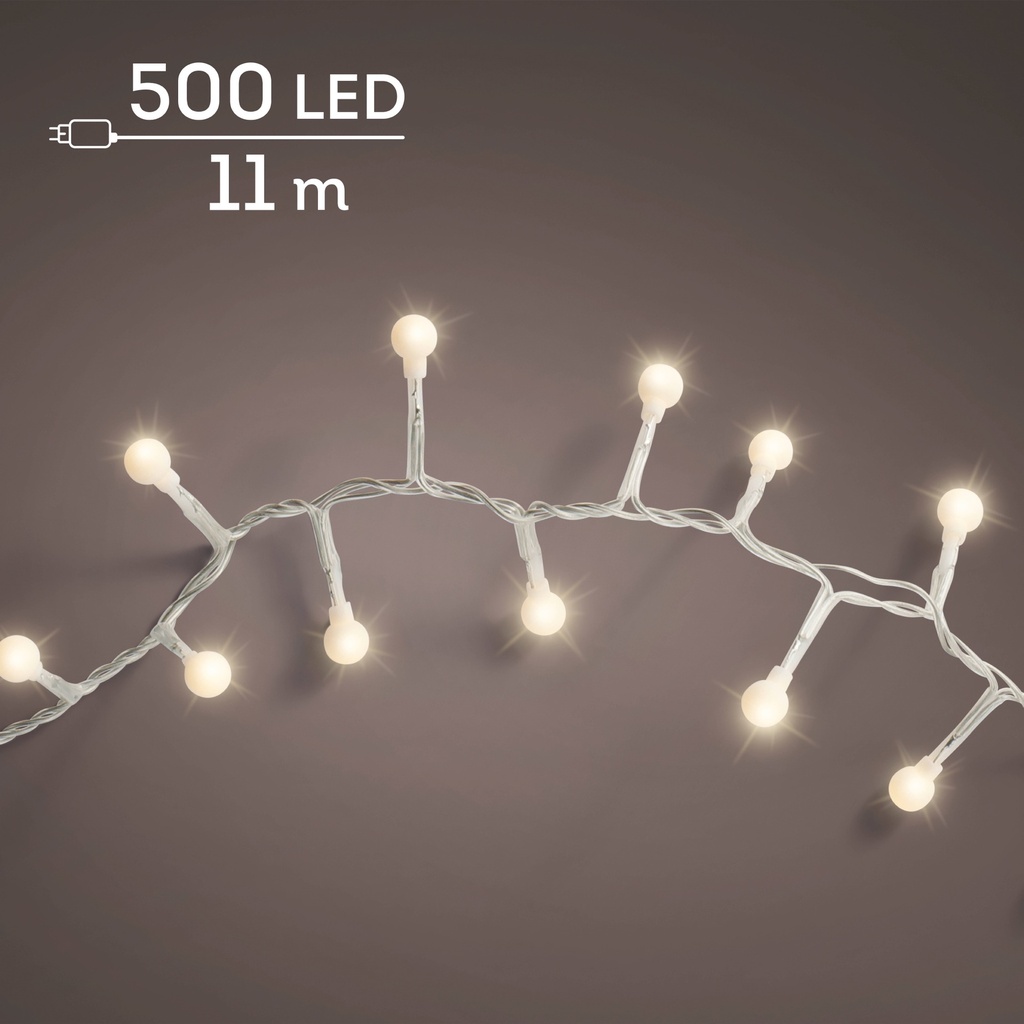 GUIRNALDA CHERRY TRANSPARENT/WARM WHITE 1100cm-500L