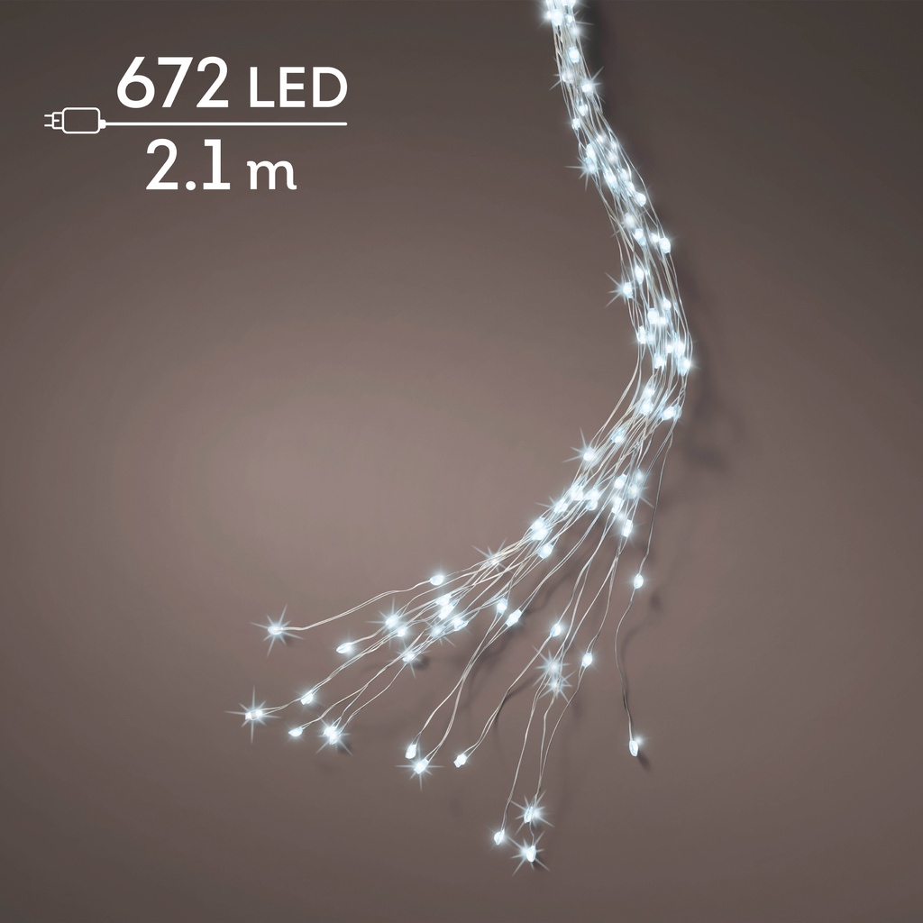 MANOJO ABETO MICRO SILVER/COOL WHITE 210cm-672L