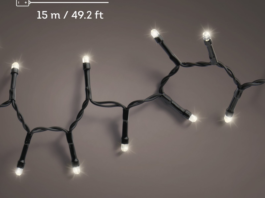 ***DURAWISE COMPACT LIGHTS BO OUTDOOR BLACK/WARM WHITE 1498cm-600L