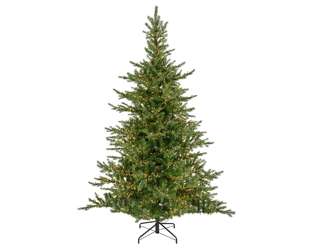 ABETO GRANDIS CON LUZ GREEN/WARM WHITE dia132.00-H180.00cm-2500L