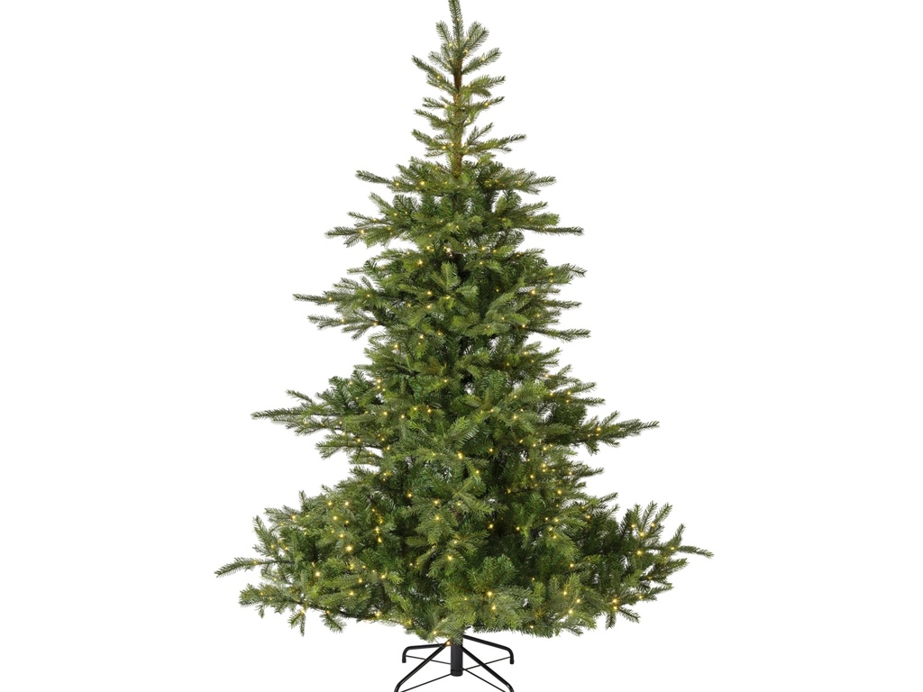 ABETO GRANDIS CON LUZ GREEN dia162.00-H240.00cm-5200L