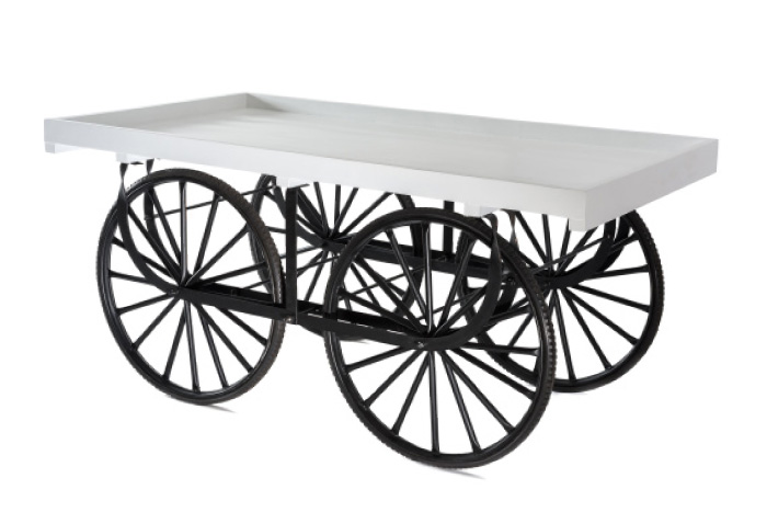 CARRO EMPIRE 170X97 MEDIANO + ESTANTE - MODELO DE EXPOSICION