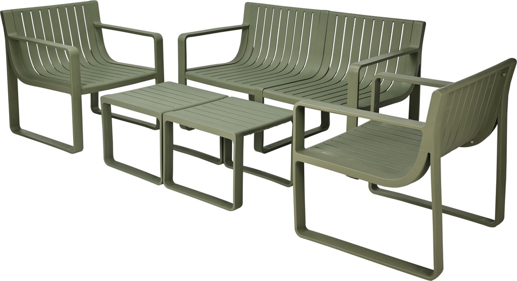 ***GARDENSET PP 5PCS GREEN