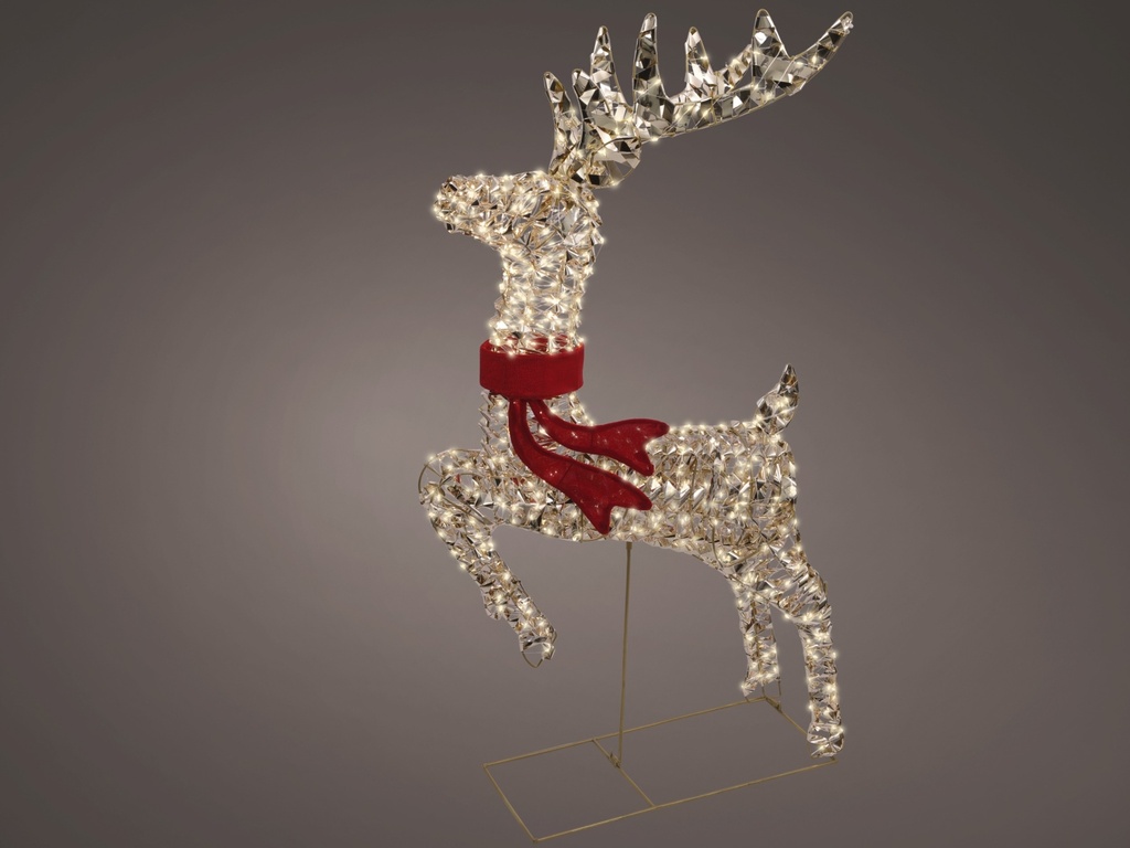 RENO MICRO LED CON BUFANDA -GOLD/WARM WHITE L18.00-W57.00-H100.00cm-720L