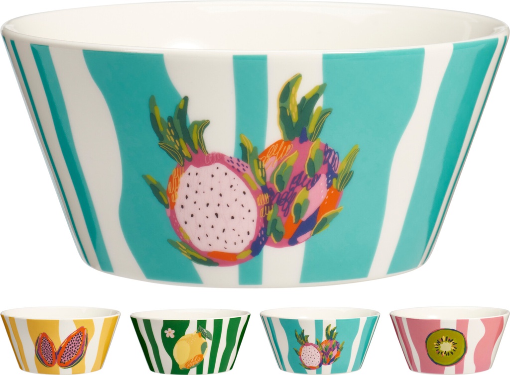 BOL EN PORCELAINE 450ML 14X6CM