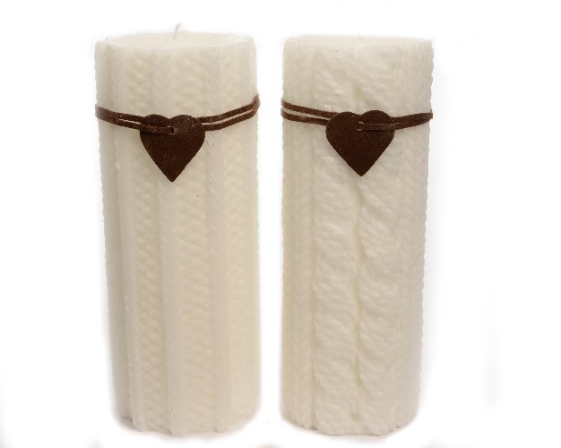 BOUGIE JERSEY - BLANCHE - 6,8/7CM