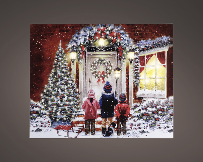 CUADRO 38X48CM-9LED/CAL/BAT/FLASH