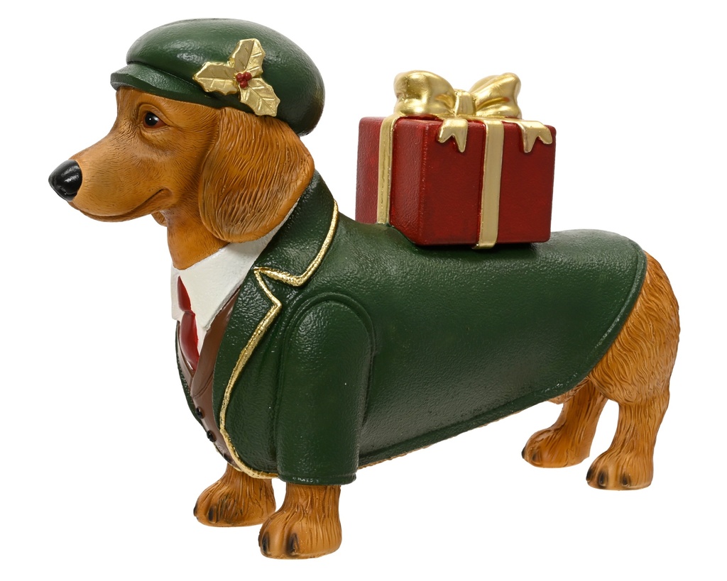***DOG MAGNESIUM GREEN/COLOUR(S) L58.00-W16.50-H41.00cm