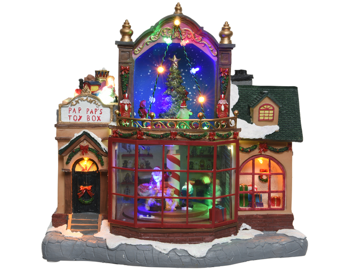 LED TOY SHOP INDOOR L19-W31-H29CM-18L