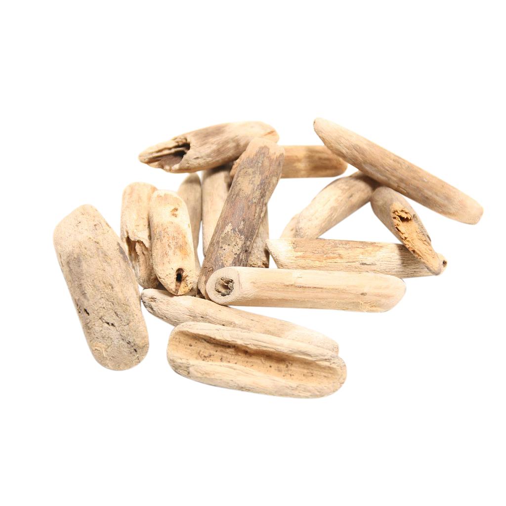 MADERA PLAYA BOLSA NAT. 300-500GR