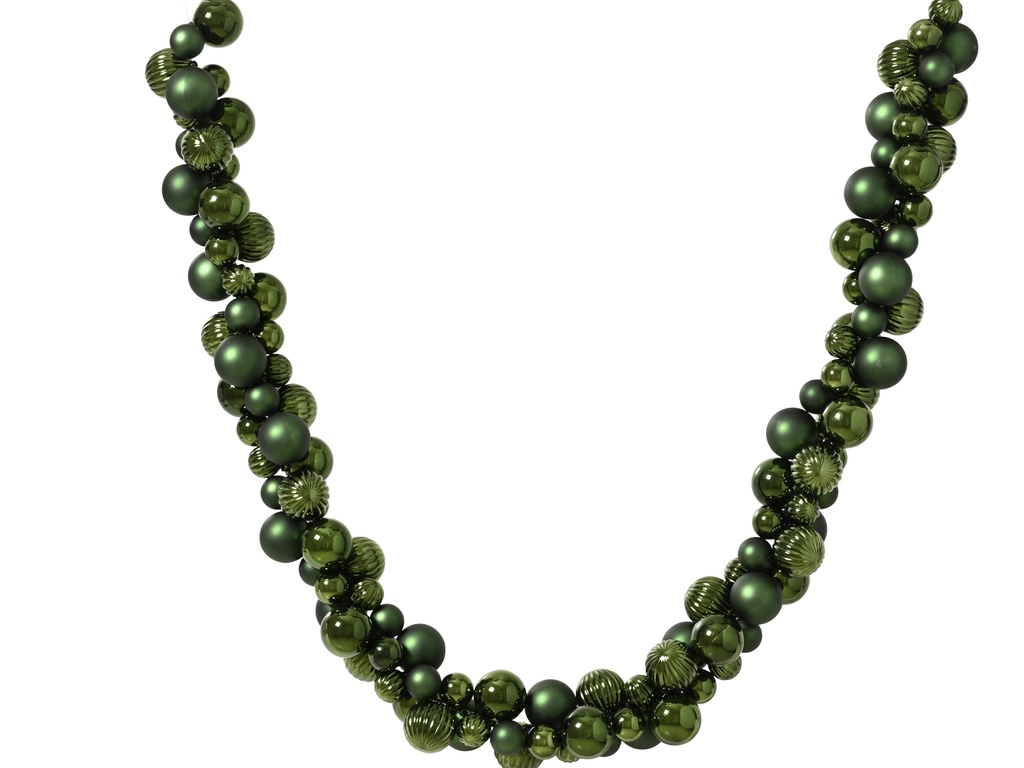 ***GARLAND POLYSTYRENE PINE GREEN dia6.00-L180.00cm
