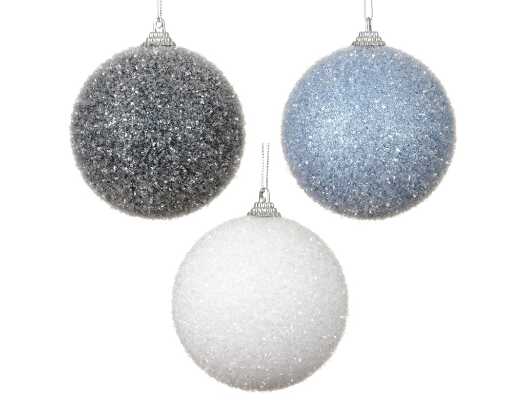 ***BALL PP BALL FABRIC ASSORTED dia8.00cm