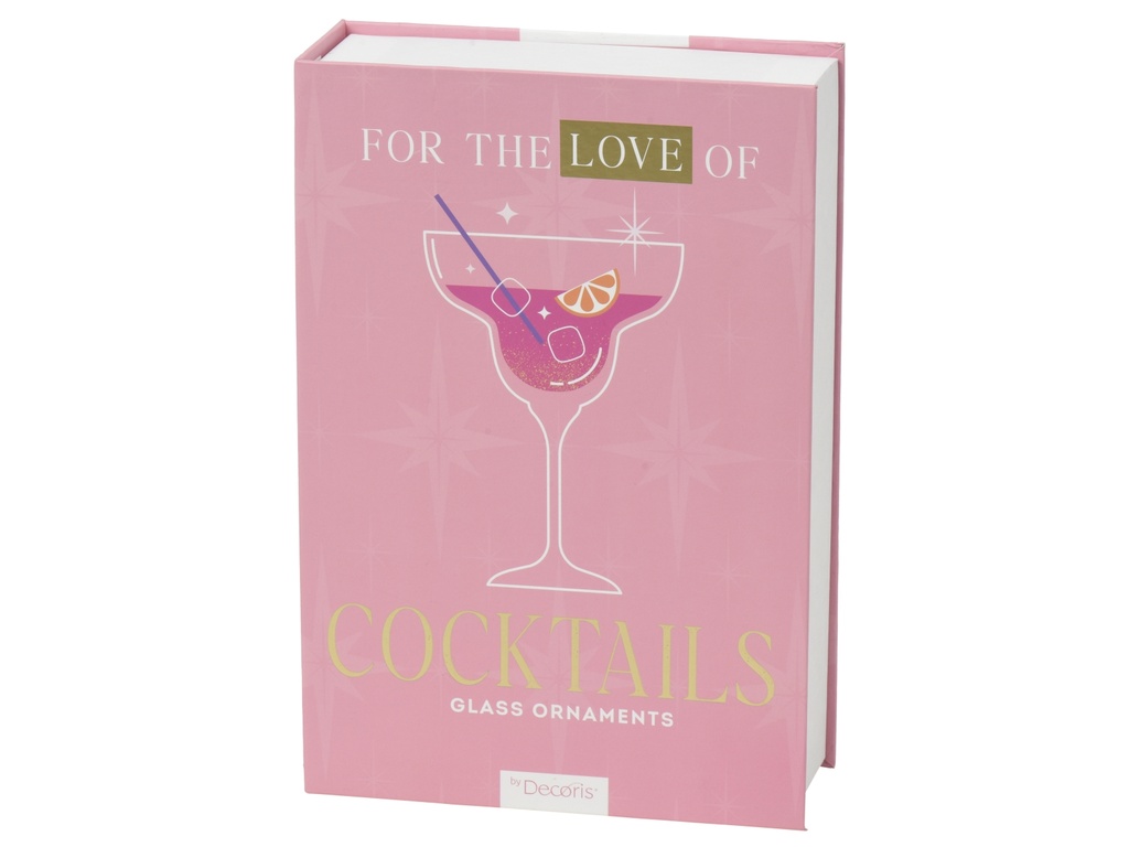 ***FIGURE GLASS GLITTER ASSORTED dia4.80-H10.50cm