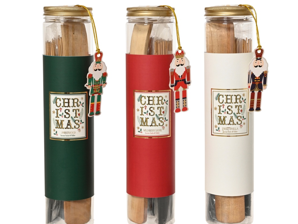 ***INCENSE BAMBOO ASSORTED dia27.50-H6.30cm