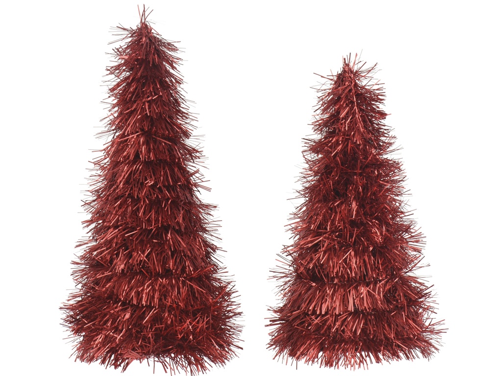 ***TREE PET CHRISTMAS RED L11.00-W11.00-H30.00cm  / L11.00-W11.00-H25.00cm