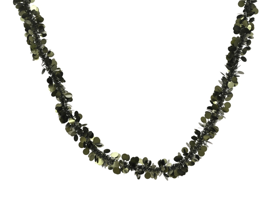 ***TINSEL GARLAND PET ROSEMARY GREEN dia11.00-H200.00cm