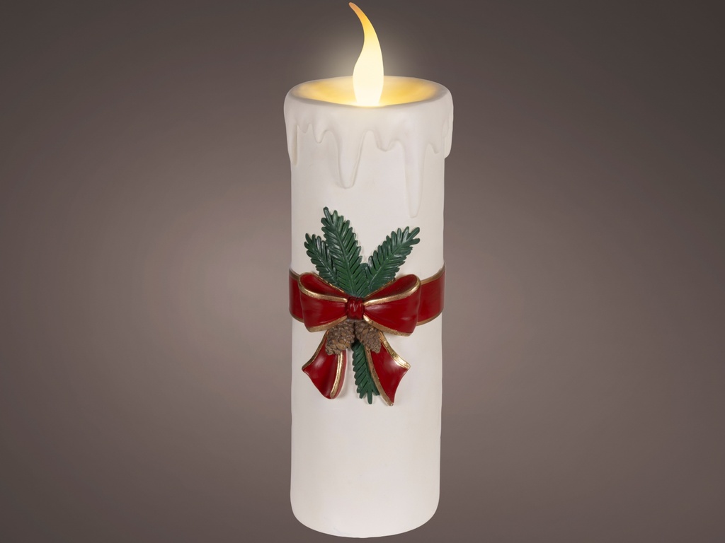 ***LED CANDLE BO INDOOR WHITE/COLOUR(S) L18.20-W19.90-H55.70cm