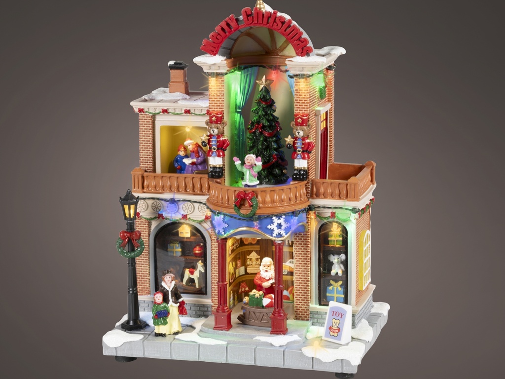 ***LED SCENERY BO INDOOR COLOURS/MULTI L15.00-W20.50-H28.50cm-25L