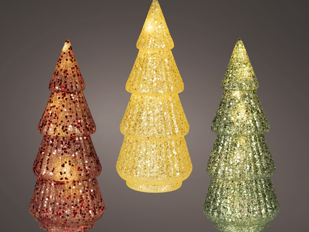 ***LED TREE BO INDOOR ASSORTED dia12.00-H30.00cm-15L
