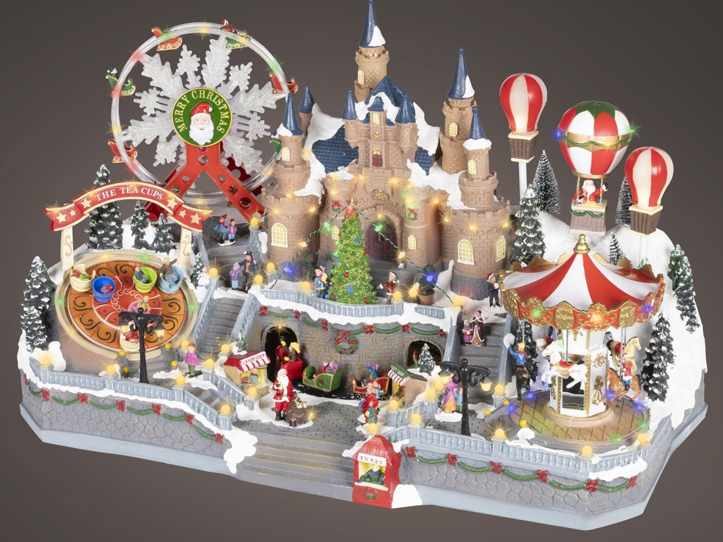 ***LED SCENERY INDOOR COLOURS/MULTI L44.00-W80.00-H47.00cm-133L