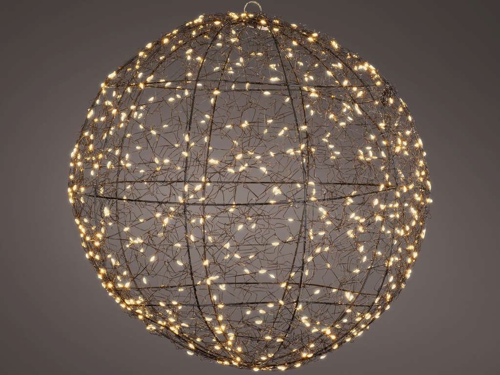 ***MICRO LED BALL OUTDOOR BLACK/CLASSIC WARM dia38.00cm-600L