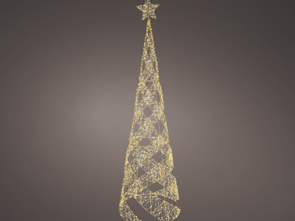 ***MICRO LED TREE OUTDOOR GOLD/WARM WHITE/CLASSIC WARM dia70.00-H234.00cm-1800L