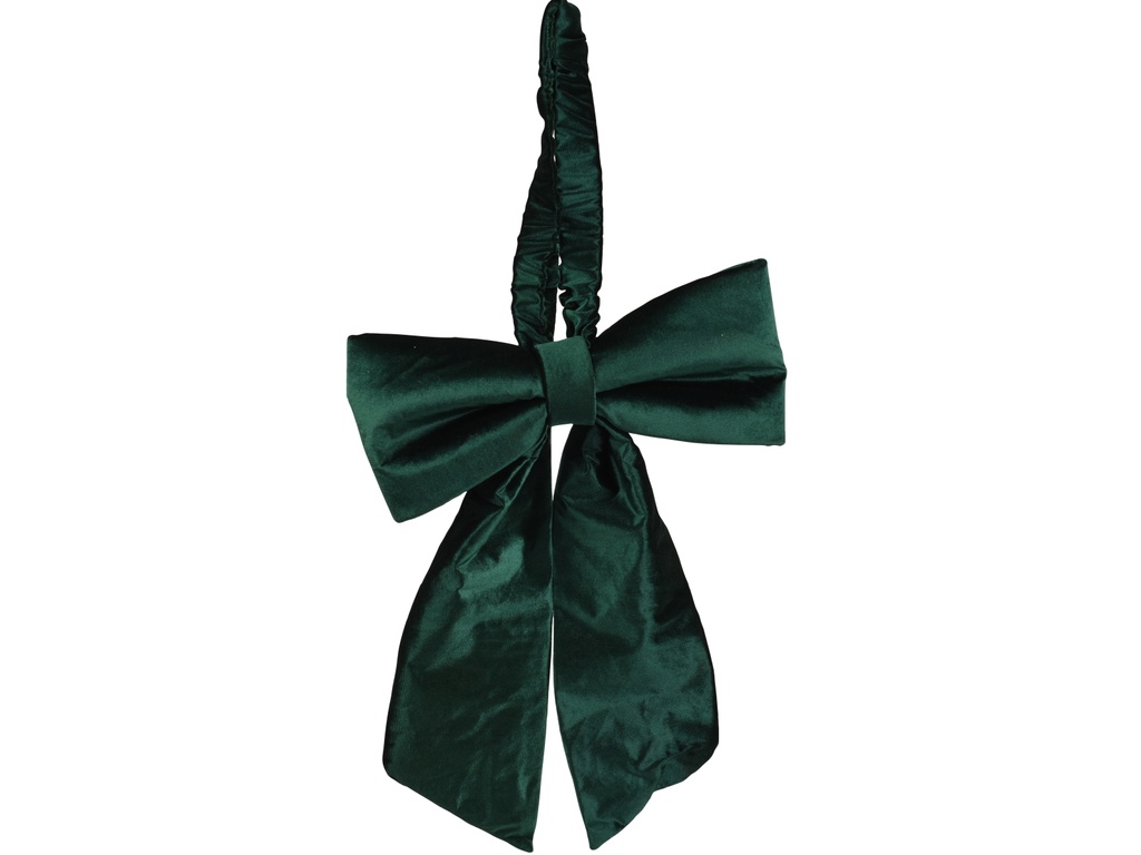 ***BOW POLYESTER PINE GREEN L55.00-W37.00-H16.50cm