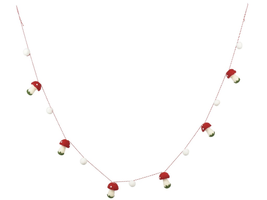 ***GARLAND WOOL RED/COLOUR(S) L4.00-W6.00-H183.00cm