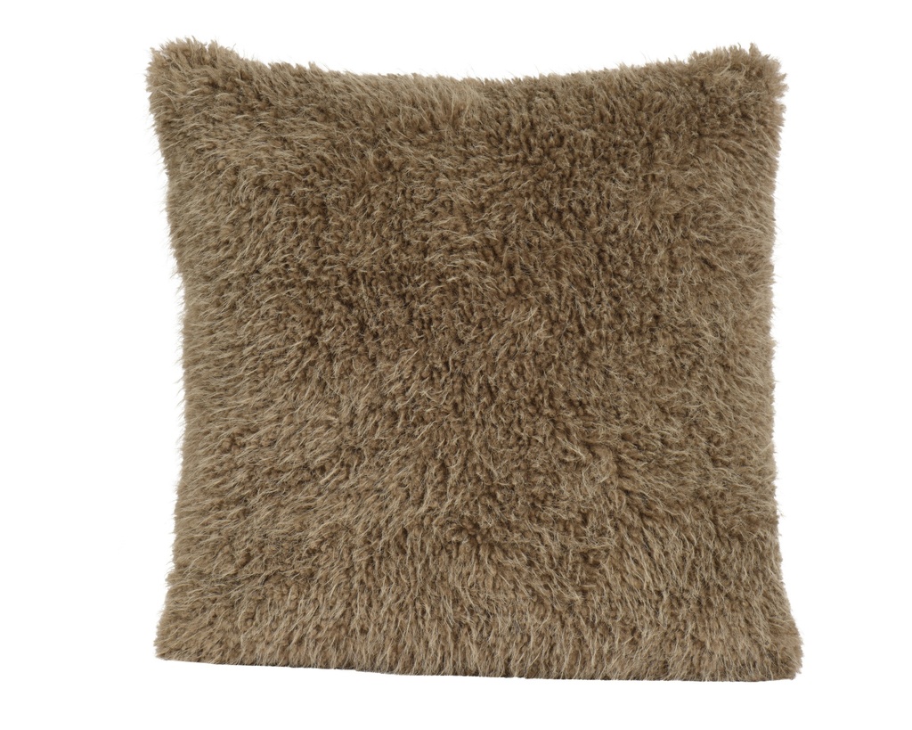 ***CUSHION POLYESTER SMOKEY GREY L45.00-W45.00-H8.00cm