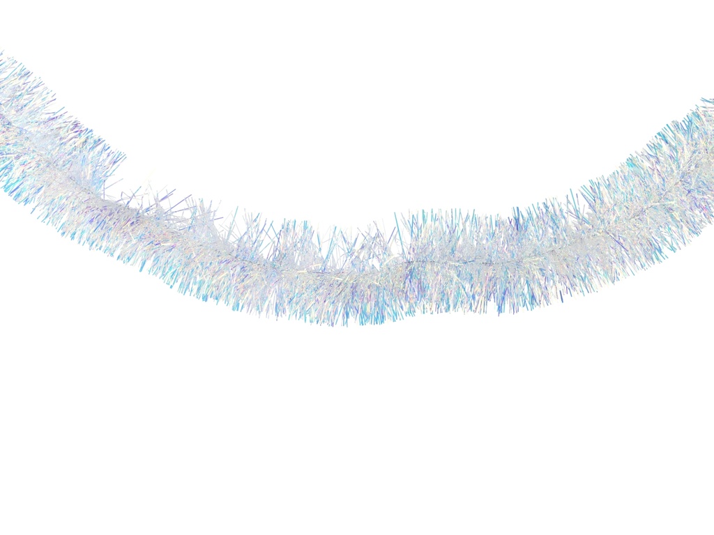 ***TINSEL GARLAND PET IRIS/COLOUR(S) dia10.00-L270.00cm