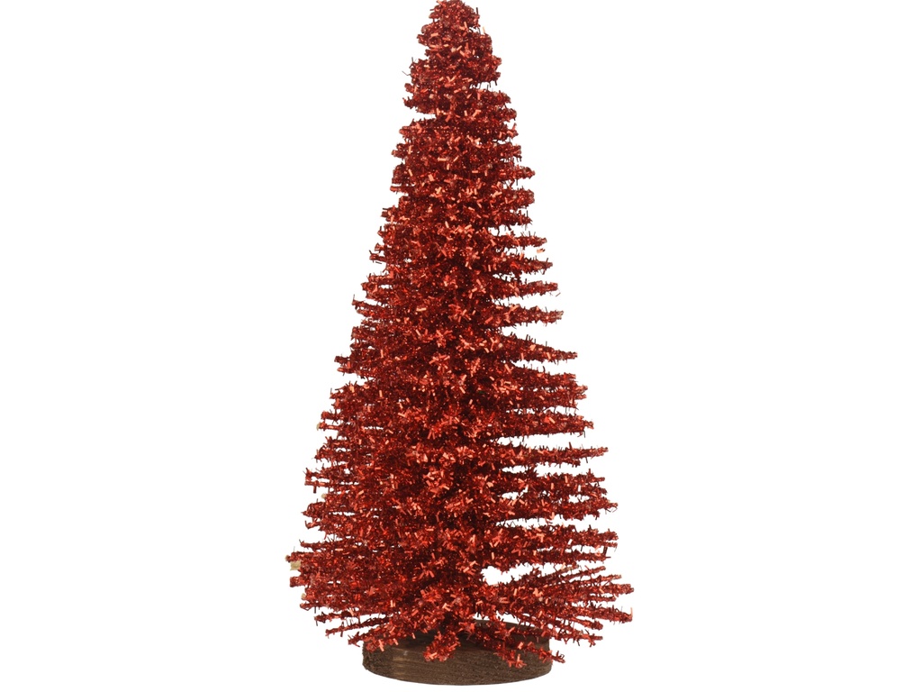 ARBOLITO BAMBU - ROJO -  dia14.00-H39.00cm