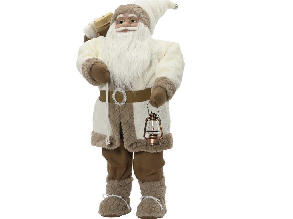 ***SANTA POLYESTER WHITE/COLOUR(S) L37.00-W23.50-H80.00cm