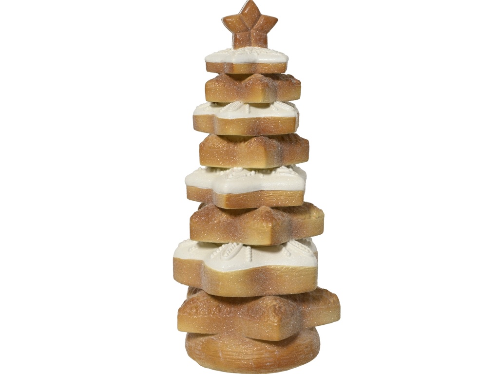 ***TREE POLYRESIN BROWN/COLOUR(S) L13.00-W13.50-H28.50cm