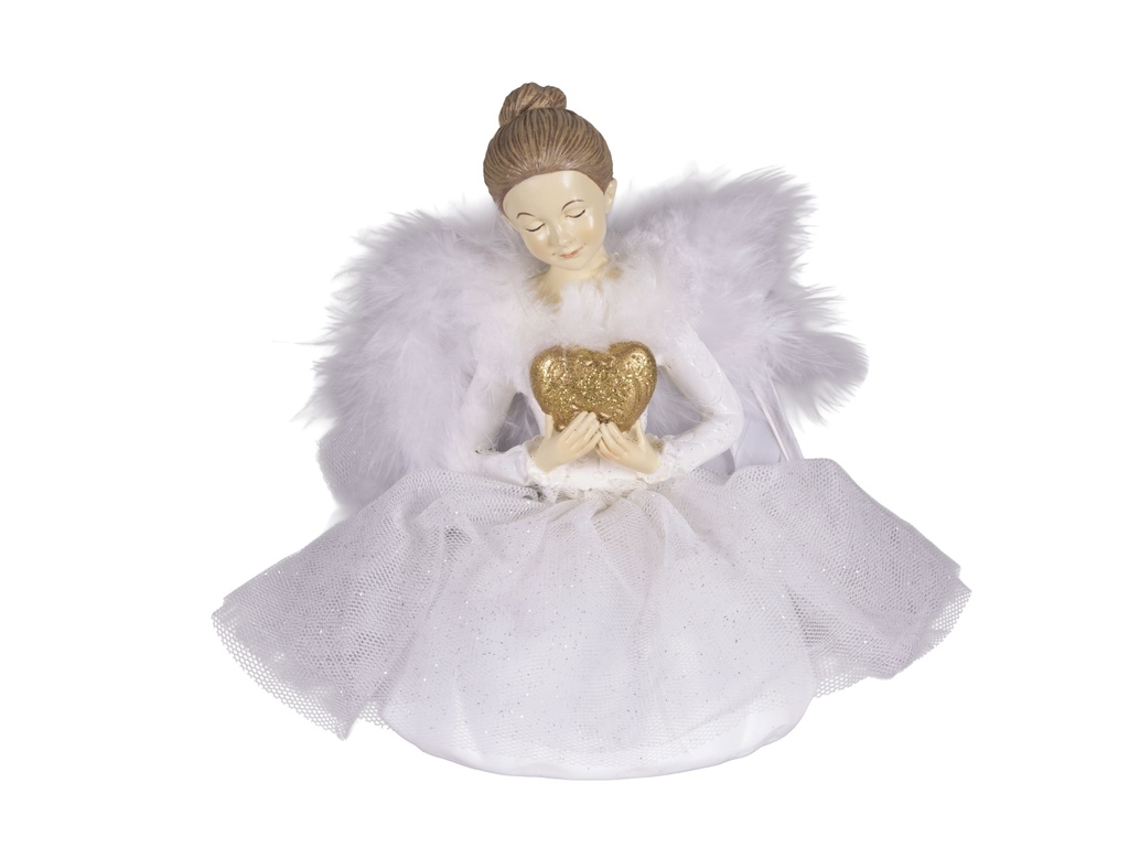 ***MUSIC BOX POLYRESIN WHITE/COLOUR(S) L10.40-W10.20-H15.30cm