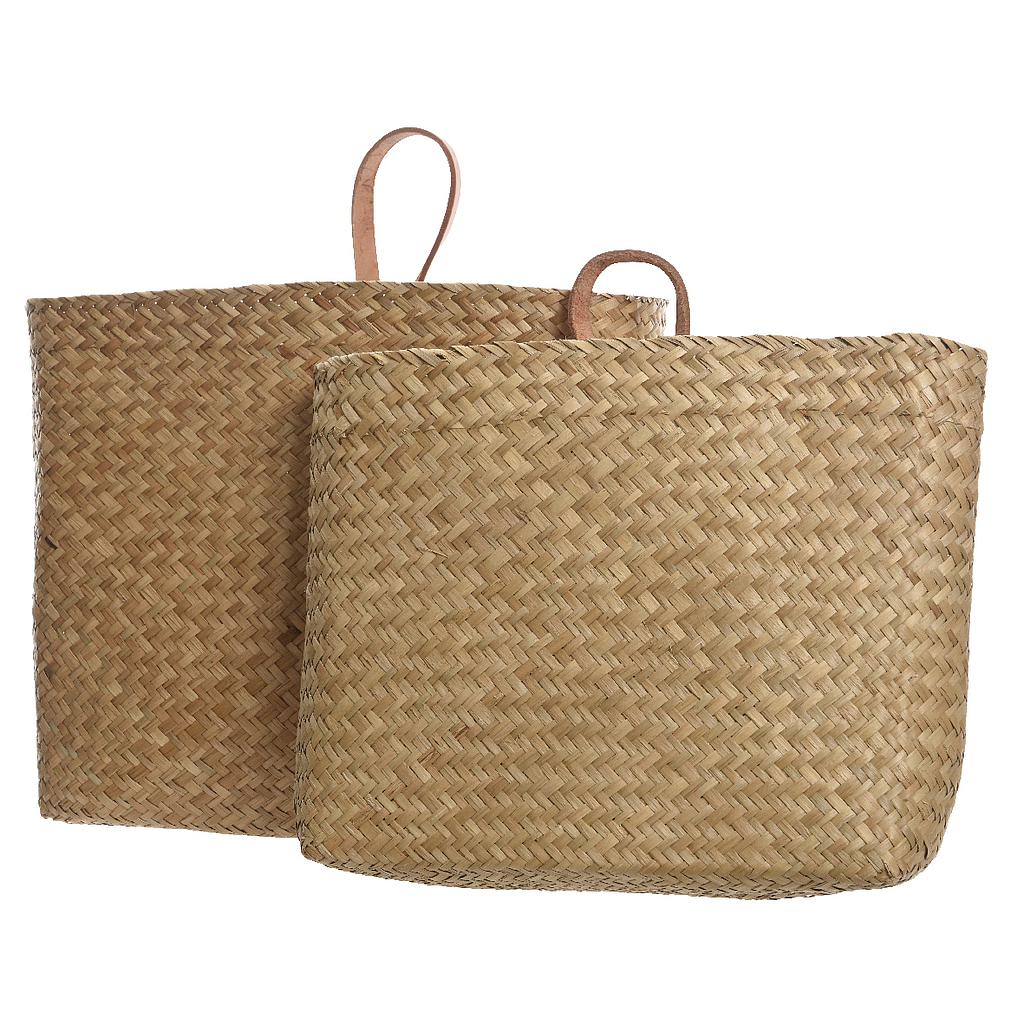 SEA GRASS WALL STORAGE BAG L14-W31-H48CM