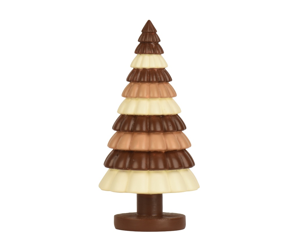 PETIT ARBRE EN CHOCOLAT - RESINE - dia12.00-H24.50cm
