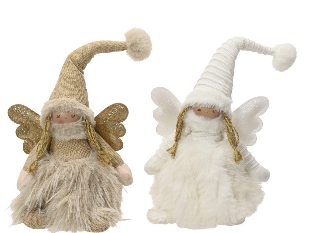 ***ANGEL POLYESTER ASSORTED L18.00-W11.00-H35.00cm