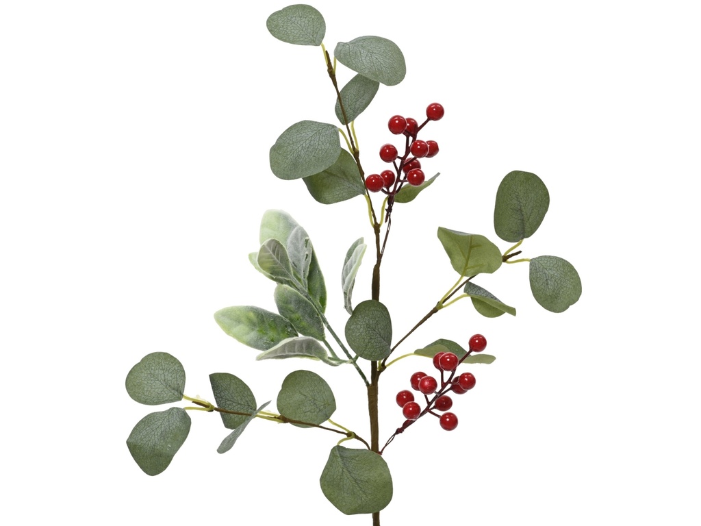 ***SPRAY POLYESTER GREEN/RED L50.00-W10.00-H3.00cm