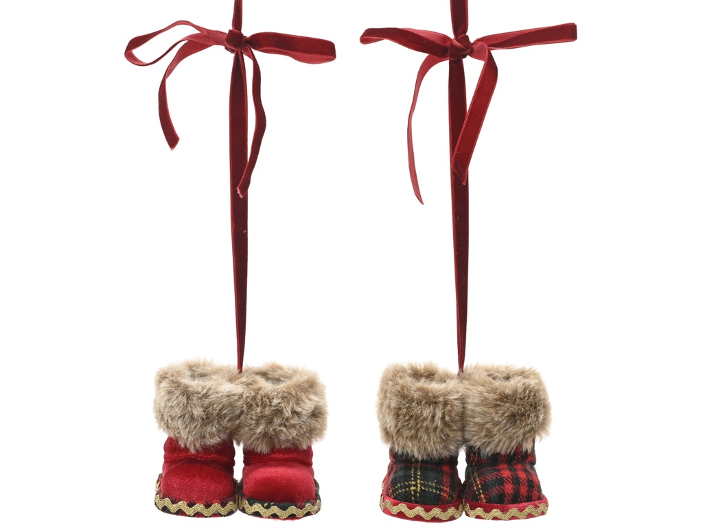 ***BOOTS POLYESTER ASSORTED L7.00-W9.00-H30.00cm