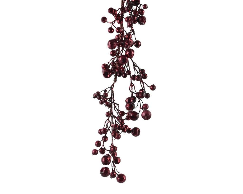 ***GARLAND POLYSTYRENE MAROON L5.00-W10.00-H130.00cm
