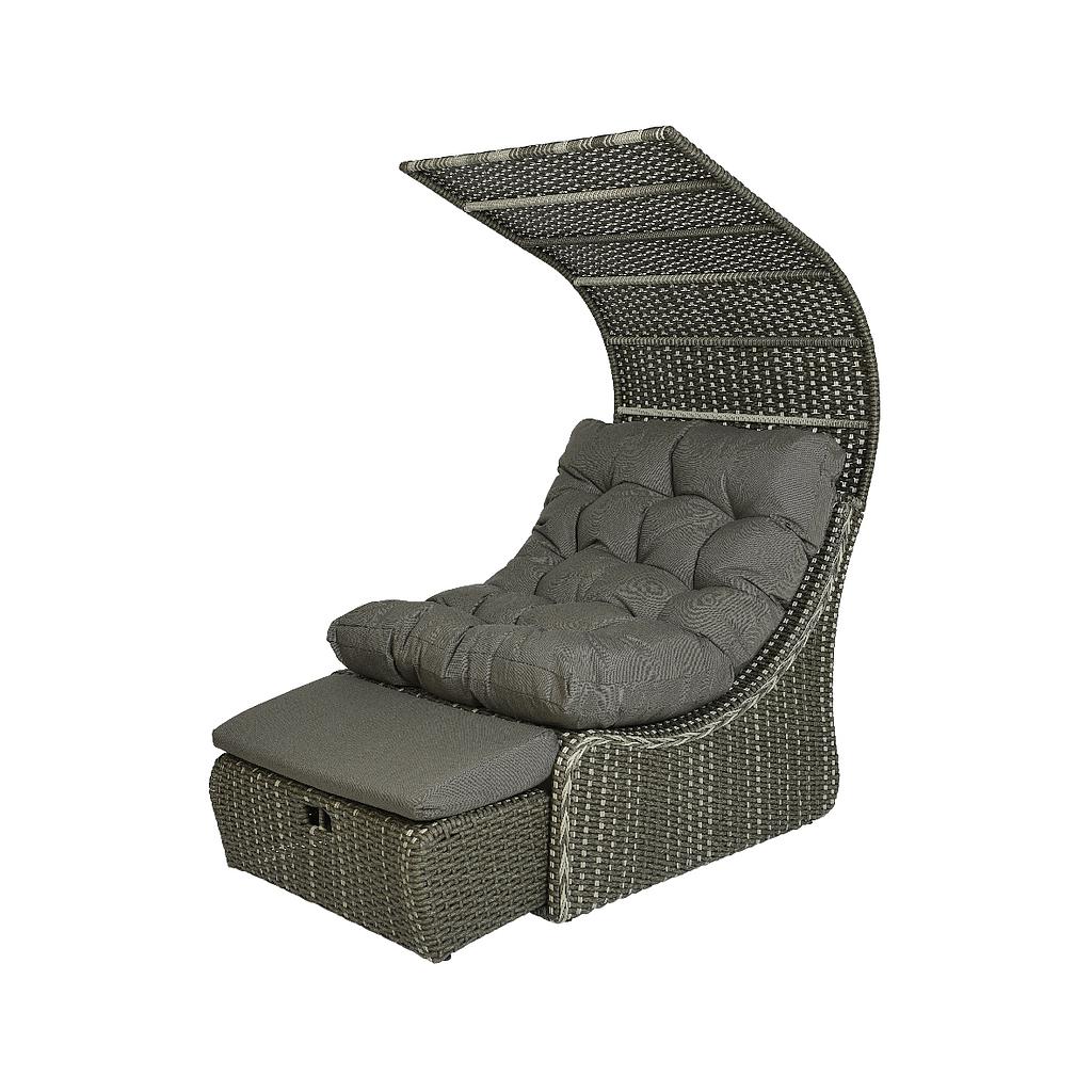 SIESTA DAYBED W ROOF OUTD L108-W90-H150CM