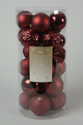 ***BAUBLES POLYSTYRENE CARAMEL BROWN dia20.00cm